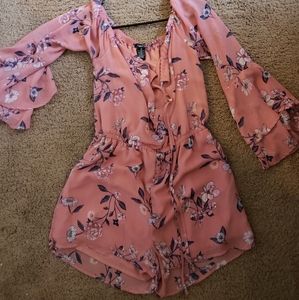 Off shoulder romper